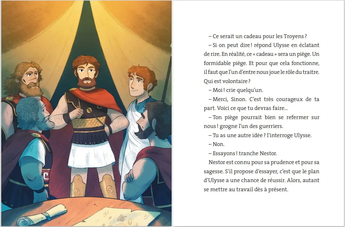 Ulysse et le cheval de bois - Roman Mythologie - Dès 7 ans - Roman - 9782092589670 - page-intérieure3
