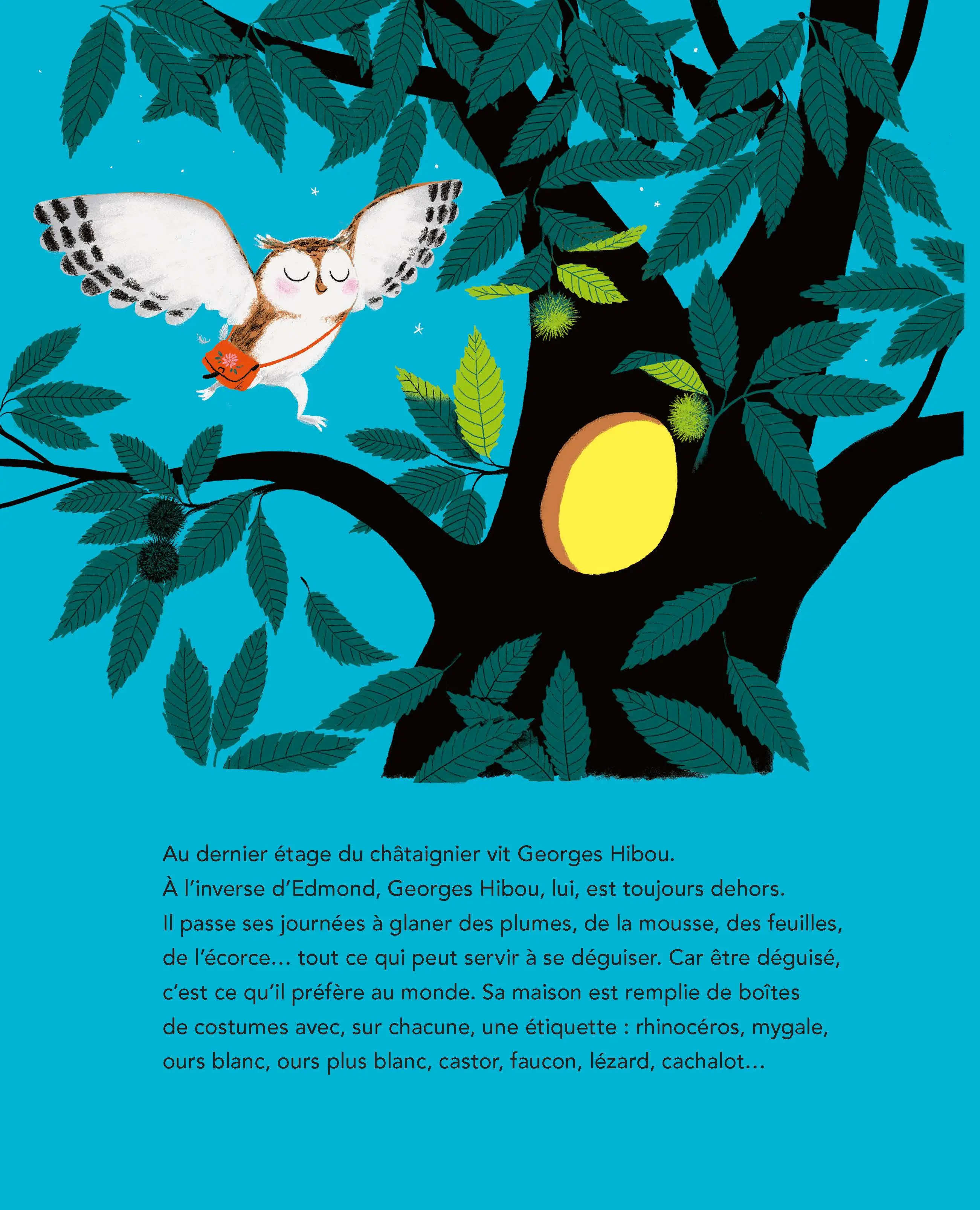 Livre Pop-up - Edmond et ses amis - La fête sous la lune - Dès 3 ans - Album(s) - 9782092590744 - page intérieure3