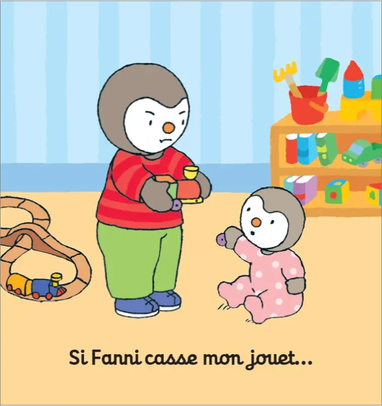 Non ! Youpi ! Toutes les émotions de T'choupi - Livre interactif avec des magnets - Dès 3 ans  - Livre d'éveil - 9782092595565 - page intérieure3