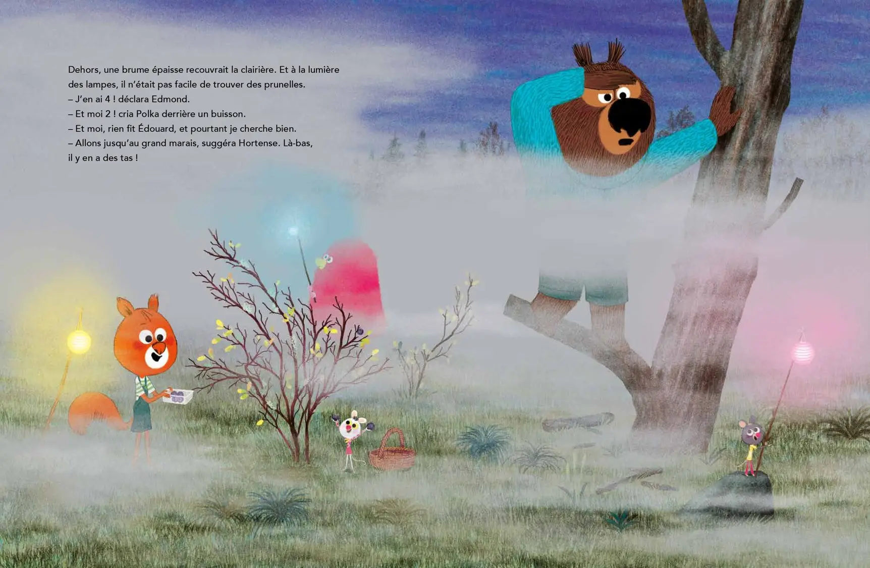 Edmond et ses amis : Georges loup - une histoire qui fait (presque) peur pour les enfants dès 4 ans  - Album(s) - 9782095001322 - page-intérieure3