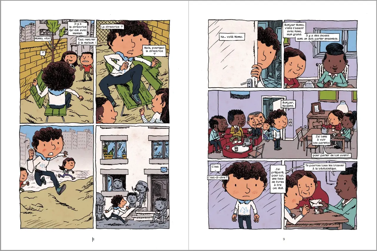 Momo, petit prince des Bleuets - BD - Dès 8 ans - BD - 9782095003302 - page-interieure3