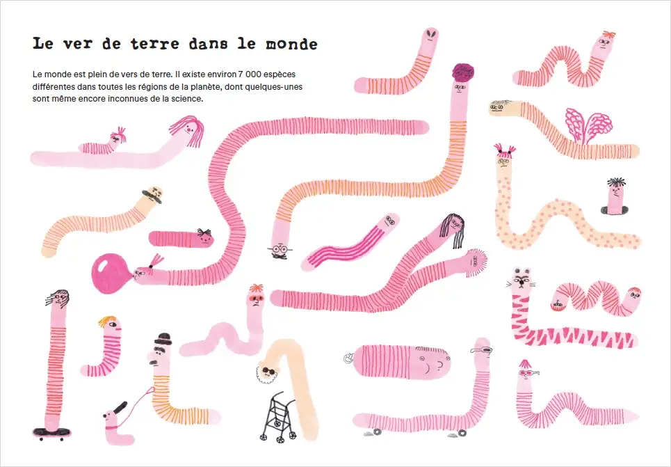 Les extraordinaires aventures du ver de terre - Album Nathan - Dès 7 ans - Album(s) - 9782095013011 - page-interieure3