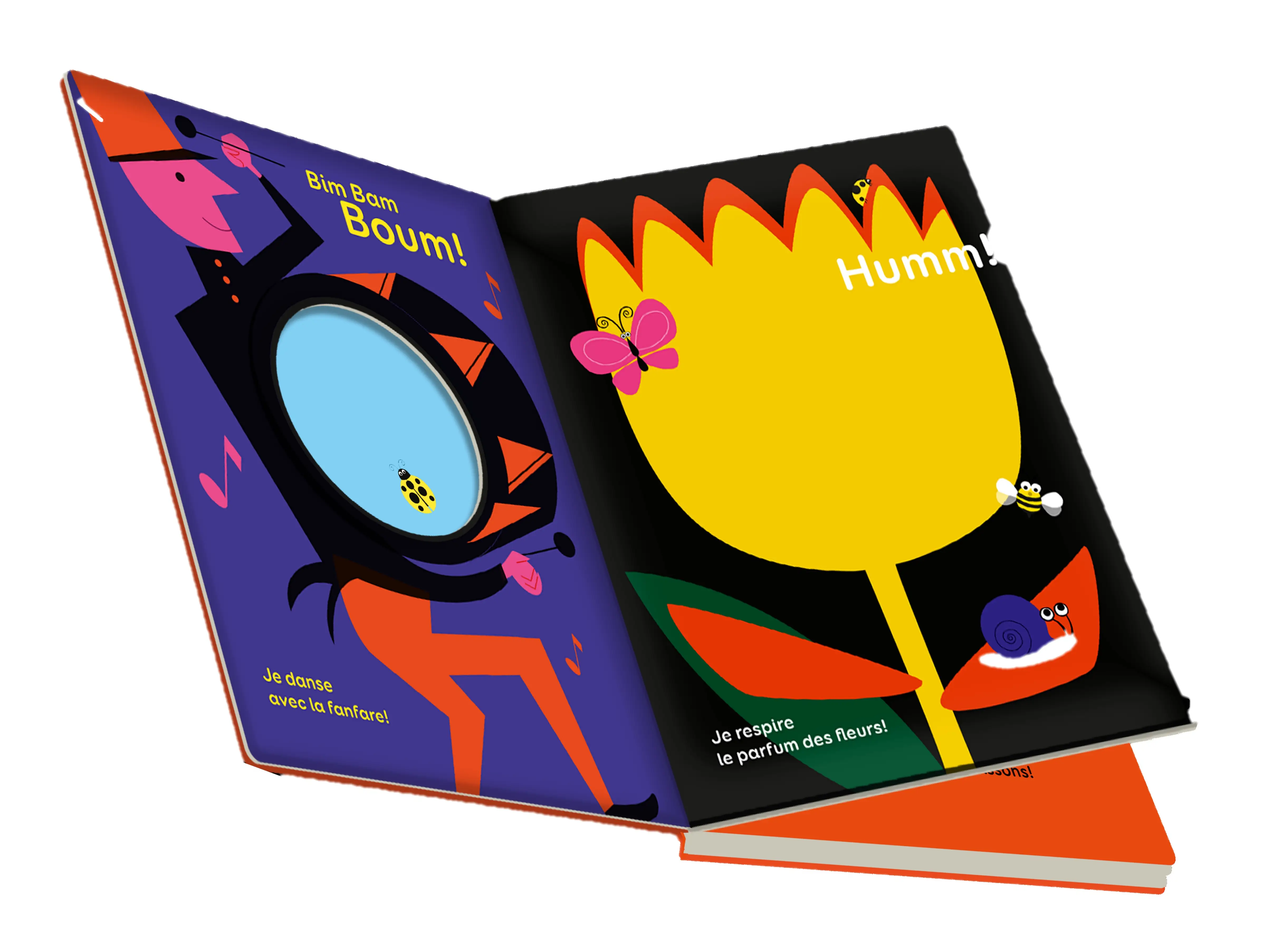 La petite coccinelle - Mon livre-carrousel d'éveil - Dès 6 mois - Livre d'éveil - 9782095014728 - page-interieure3