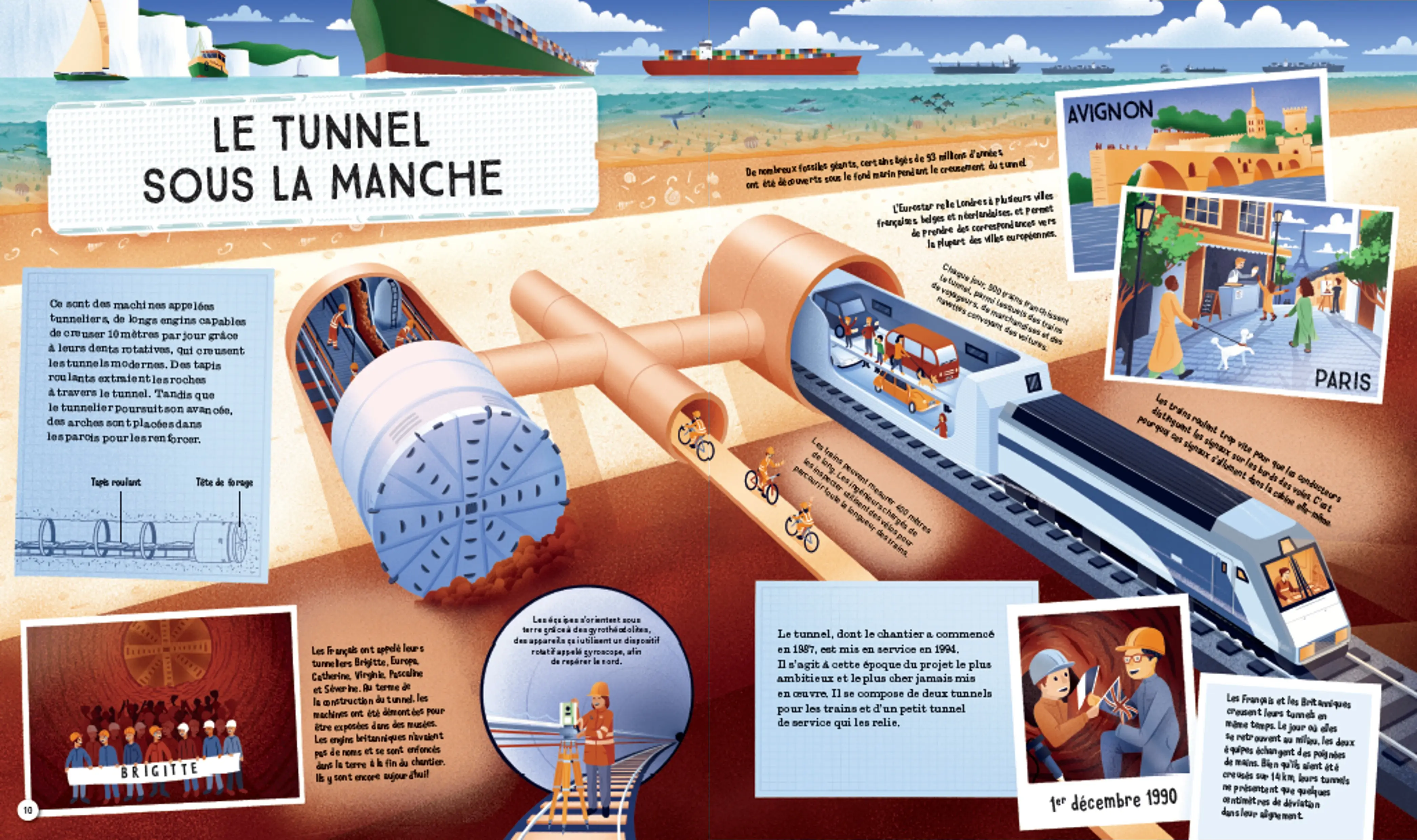 En train autour du monde - 7 ans et plus - Livre documentaire - 9782095021405 - page-interieure3