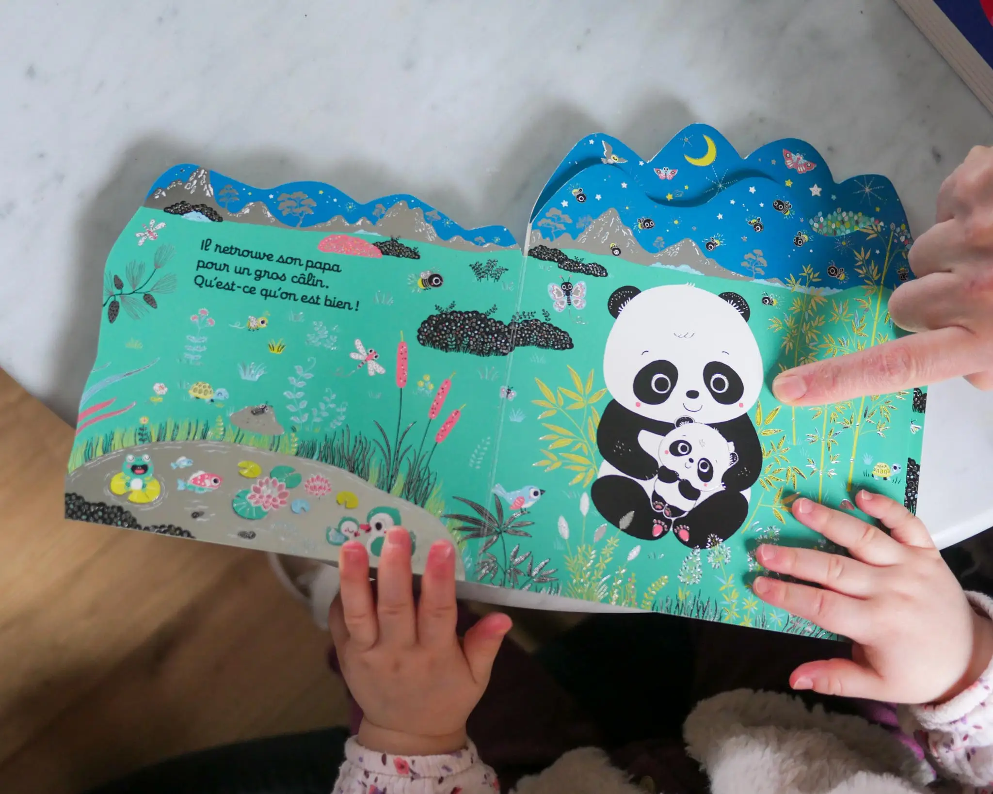 Les petits amis : Au lit petit panda ! -  Livre d'éveil - Dès 6 mois - Livre d'éveil - 9782095024482 - page-intérieure3