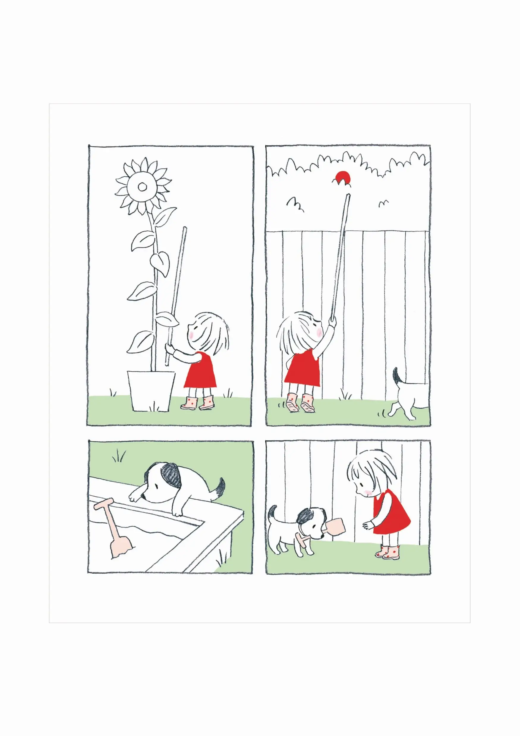Petiote au jardin - MINI BULLES - Bande dessinée - Dès 3 ans  - BD - 9782095026912 - page-intérieure3