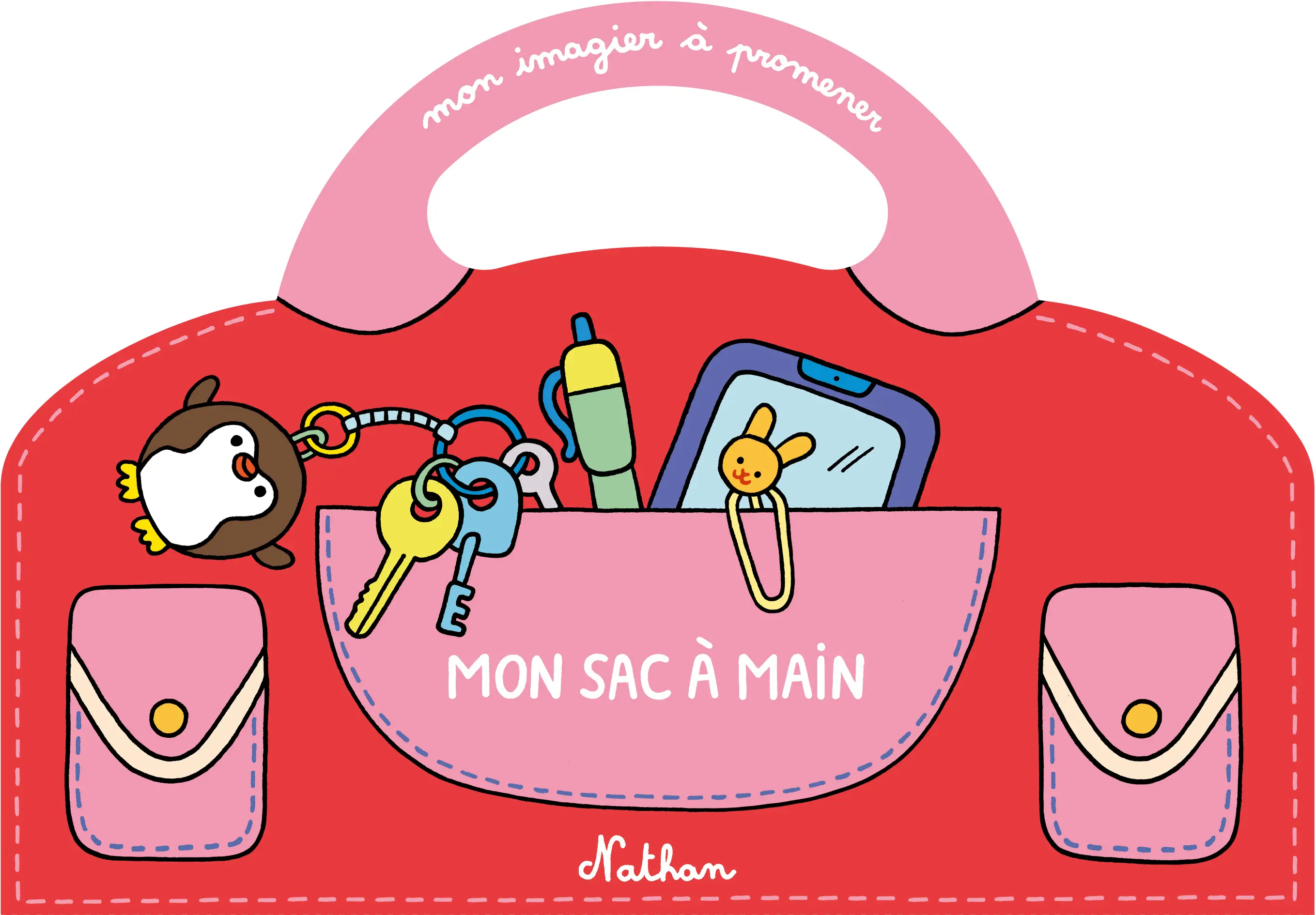 Mon sac à main - Mon imagier à promener - Dès 18 mois - Livre d'éveil - 9782095029210 - page-interieure3