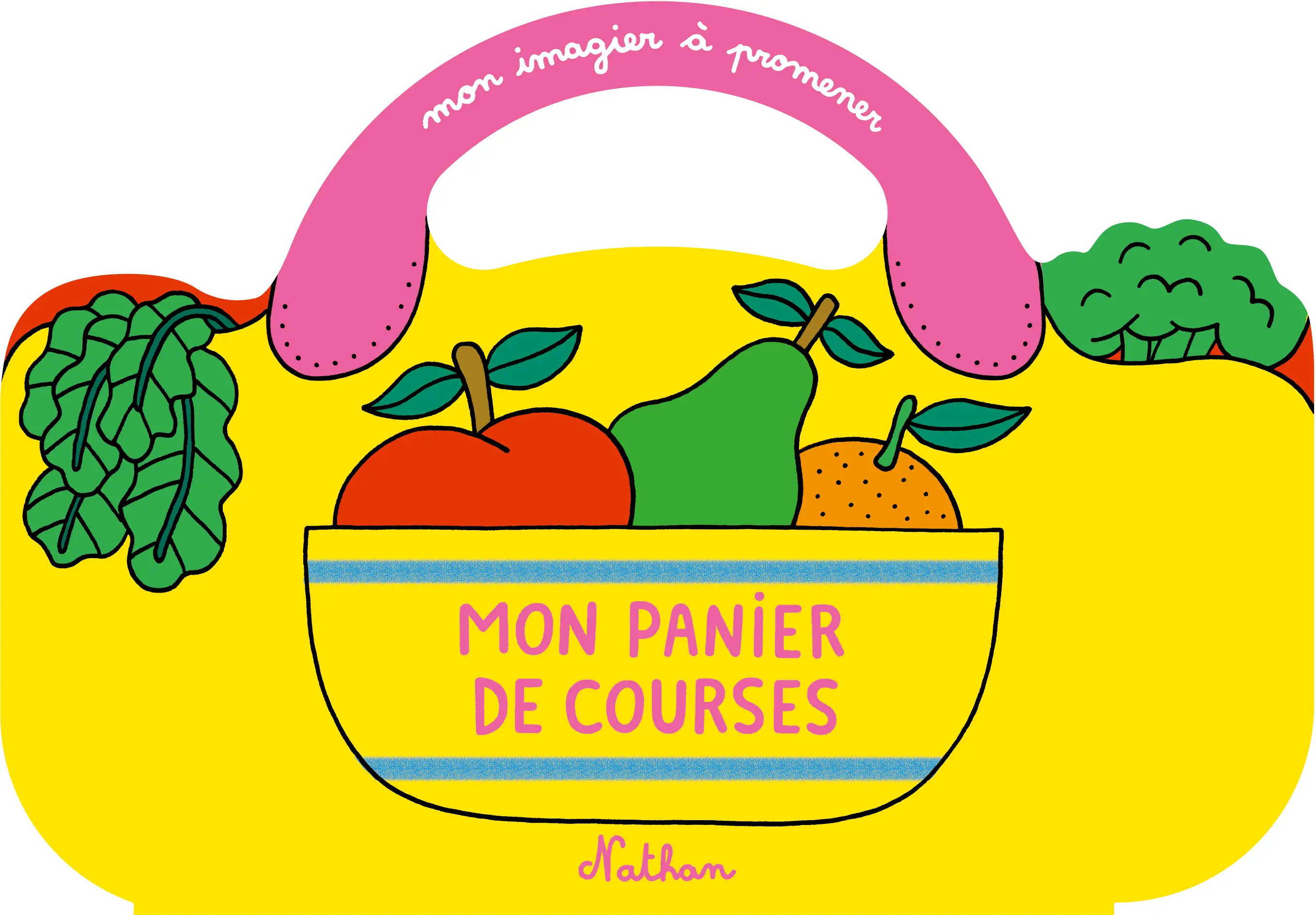 Mon panier de courses - Mon imagier à promener - Dès 18 mois - Livre d'éveil - 9782095029234 - page-interieure3