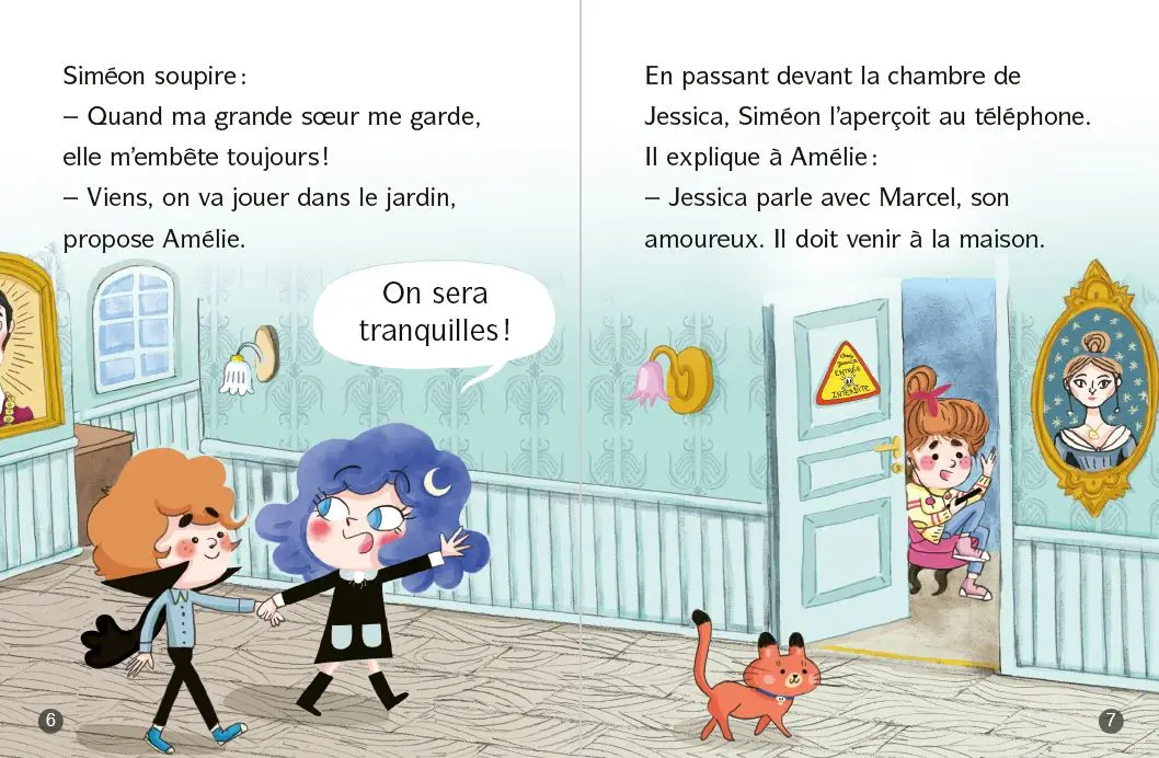 Amélie Maléfice - Le balais envoûté - Lune bleue - Dès 6 ans - Roman - 9782095030551 - page-interieure3