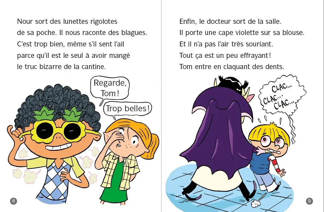 Frissons au CP - Rien de pire qu'un vampire - Lune Bleue Dès 6 ans - Roman - 9782095031213 - page-interieure3