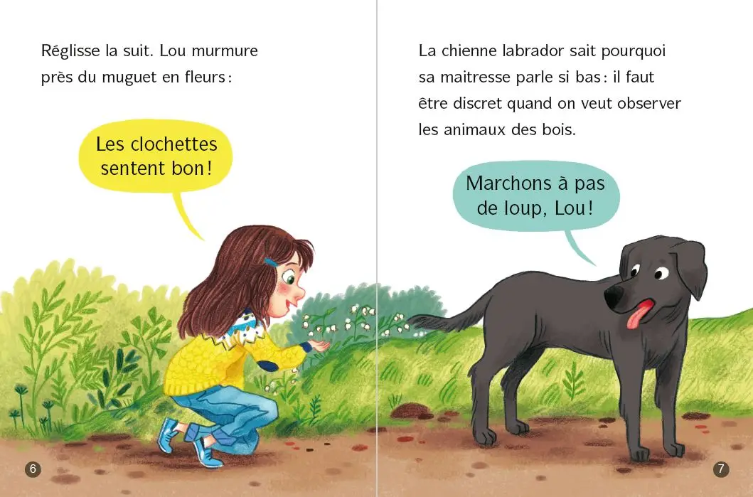 Les animaux de Lou - Où est ta maman petit Faon ? - Dès 6 ans - Roman - 9782095031350 - page-interieure3