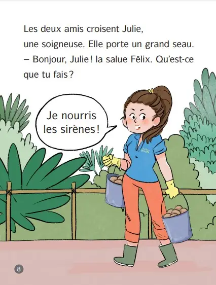 Les amis du zoo Beauval - Le secret du lamantin - Lune Bleue - roman Dès 6 ans - Roman - 9782095034030 - page-interieure3