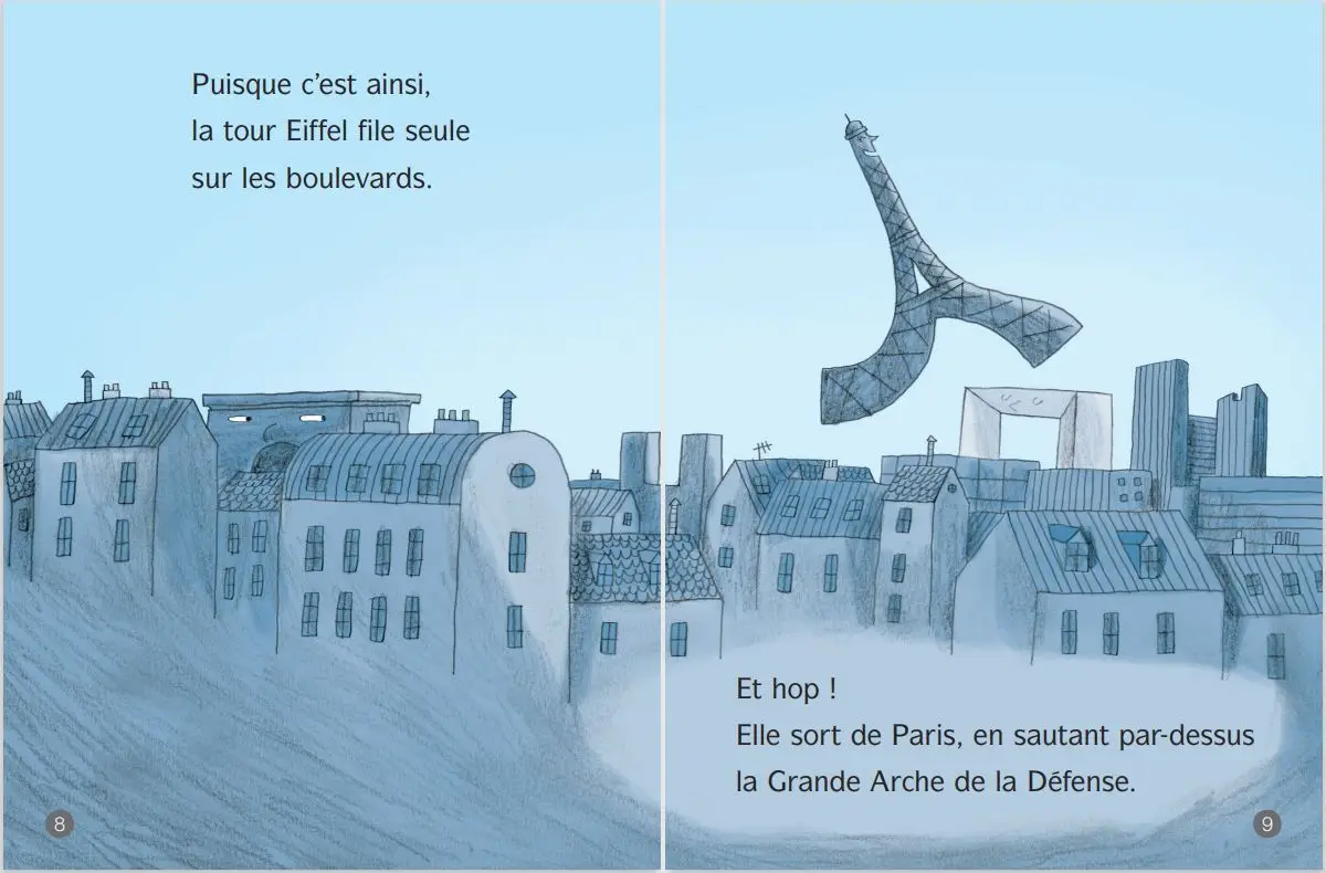 La Tour Eiffel a des ailes ! Lune Bleue Dès 6 ans - Roman - 9782095034214 - page-intérieure3