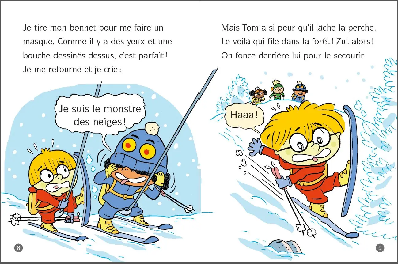 Frissons au CP - Yéti, y es-tu ? - Lune Bleue - Dès 6 ans - Roman - 9782095039882 - page-interieure3
