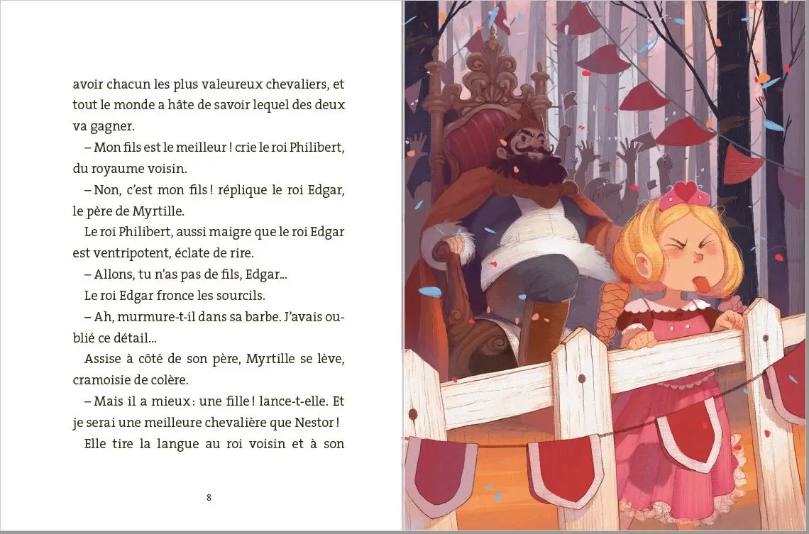 Le clan du chaudron : La chevalière des Marais puants - La quête héroïque d'une fille déterminée - Etoile filante - Dès 7 ans - Roman - 9782095049218 - page-interieure3