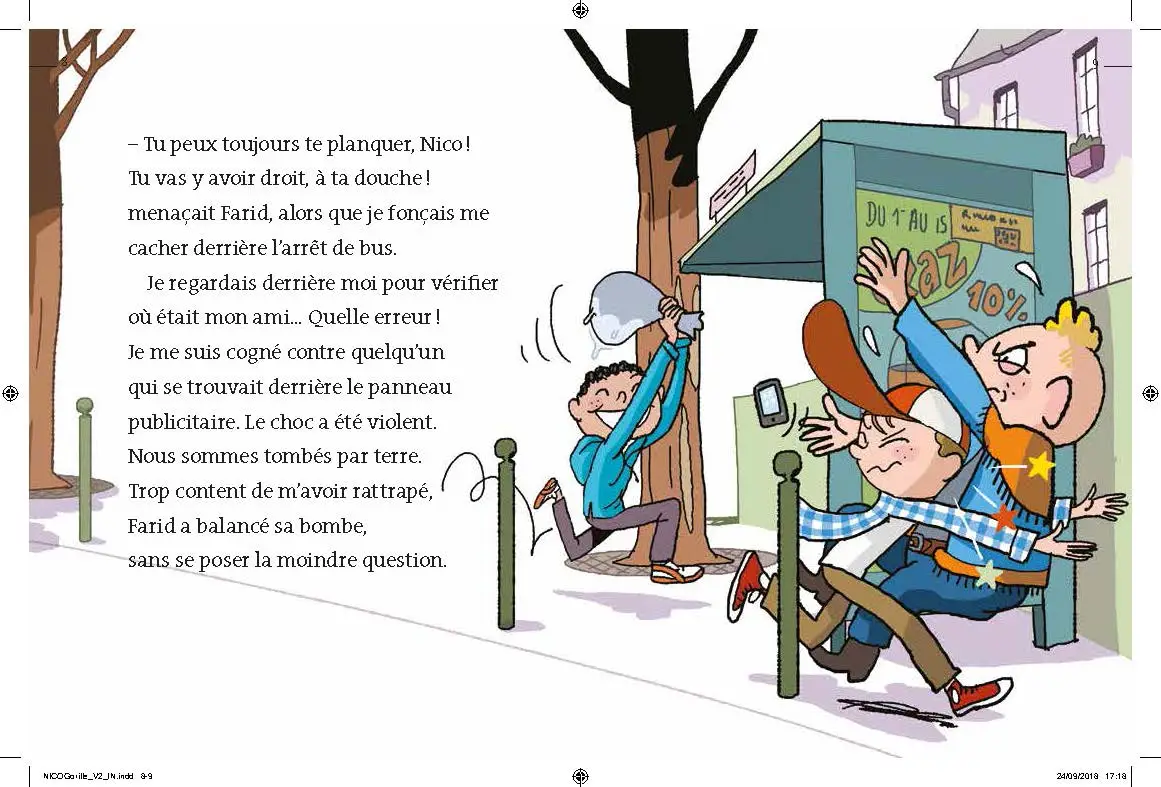 Nico : Attention, gorille ! - Etoile Filante - Dès 7 ans - Roman - 9782095066185 - page-interieure3