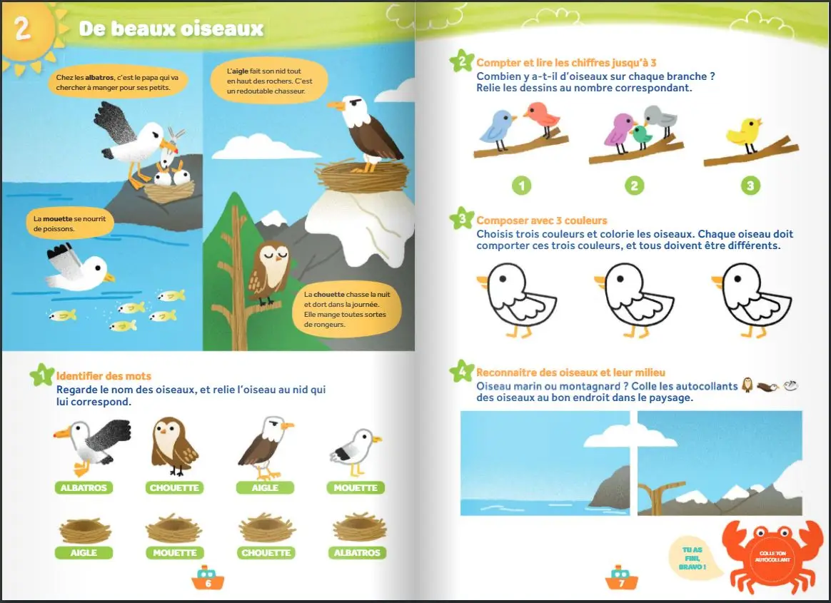 Cahier de Vacances 2026 de la Moyenne Section vers la Grande Section - Maternelle 4-5 ans  - Cahier de vacances - 9782091932545 - page-interieure4
