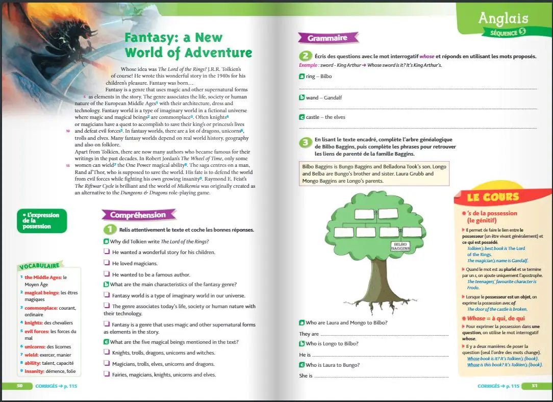 Cahier de Vacances 2026 de la 4ème vers la 3ème - Toutes les matières - Nathan Vacances collège - Cahier de vacances - 9782091932637 - page-interieure4