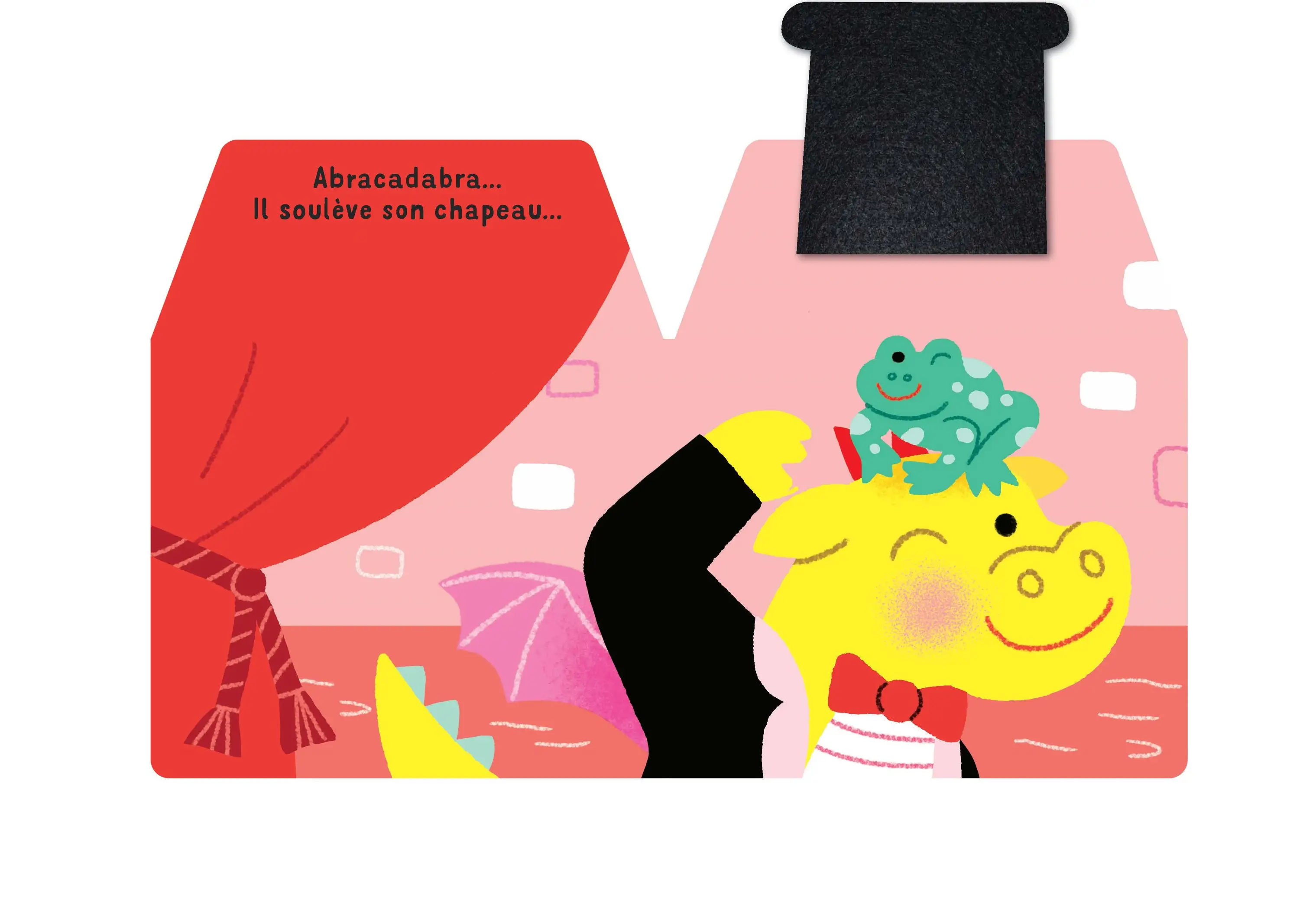 Cache-cache petit dragon - Livre matière - éveil -  Dès 6 mois - Livre d'éveil - 9782092491621 - page intérieure4