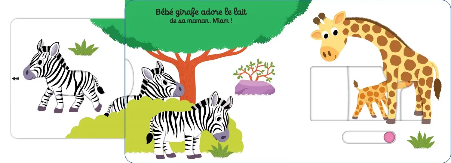 Bon appétit petit girafon ! - histoire animée - Kididoc dès 1 an - Livre documentaire - 9782092493861 - page-interieure4