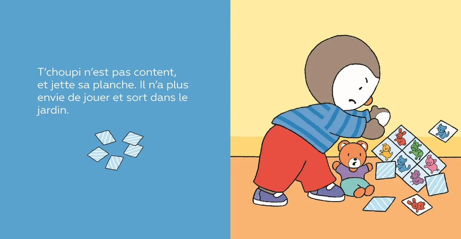  T'choupi n'aime pas perdre - Dès 2 ans - Album(s) - 9782092494431 - page-interieure4