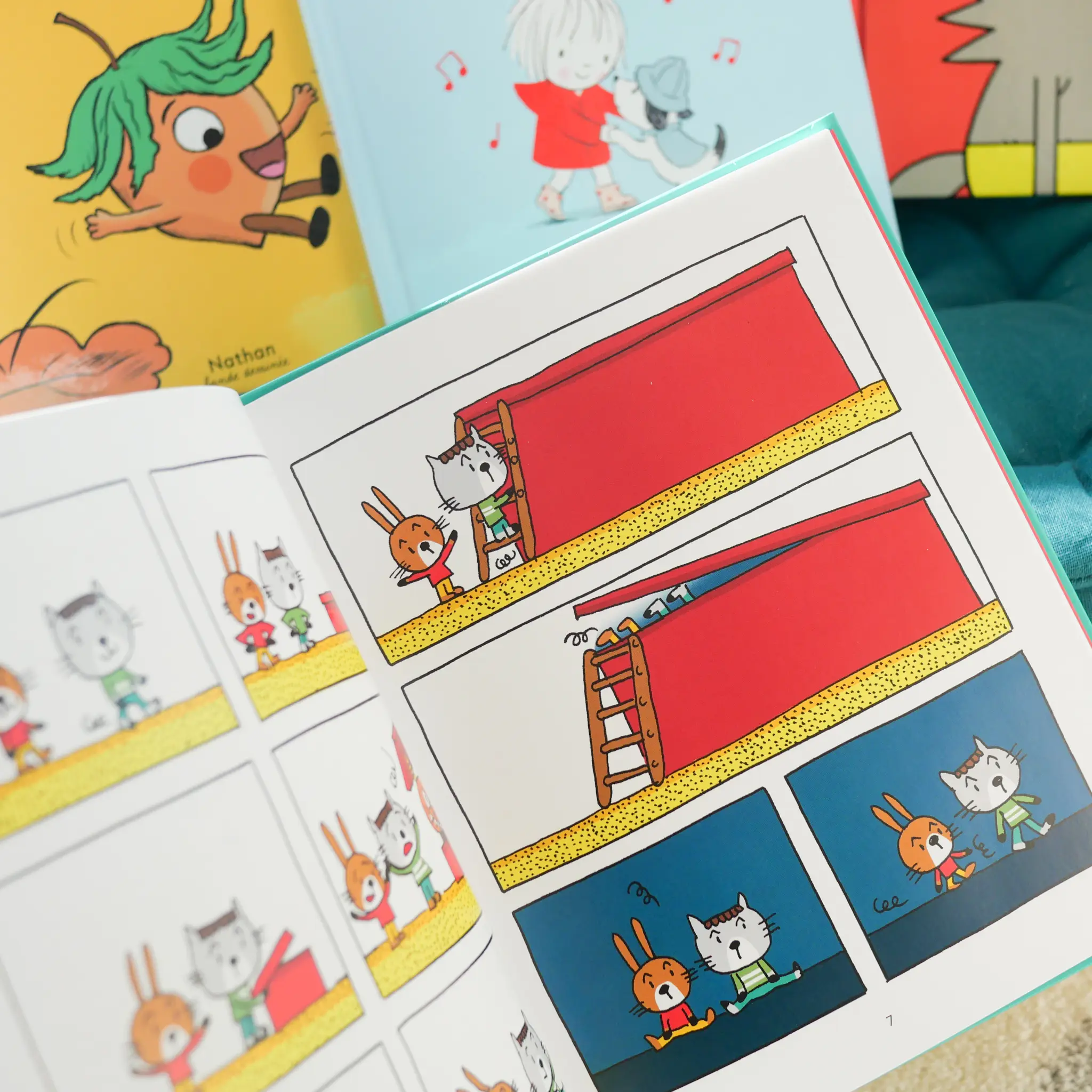 C'est dans la boîte - MINI BULLES - BD - Dès 3 ans - BD - 9782092494448 - page-intérieure4
