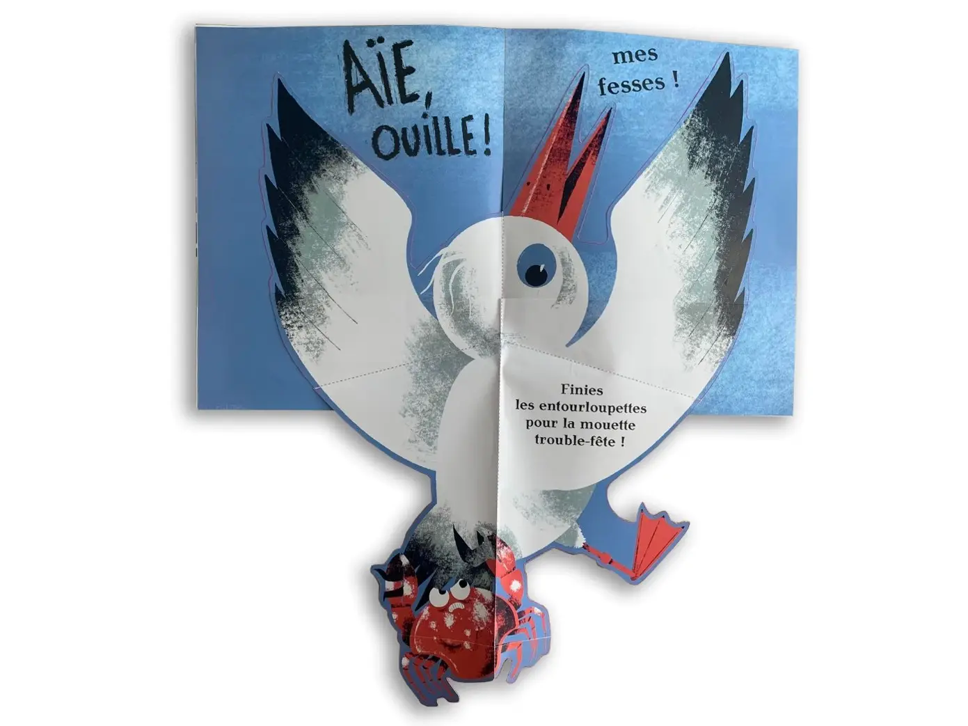 Alerte à la mouette ! - Un grand livre 100% pop-up - Dès 3 ans - Album(s) - 9782092494660 - page-intérieure4
