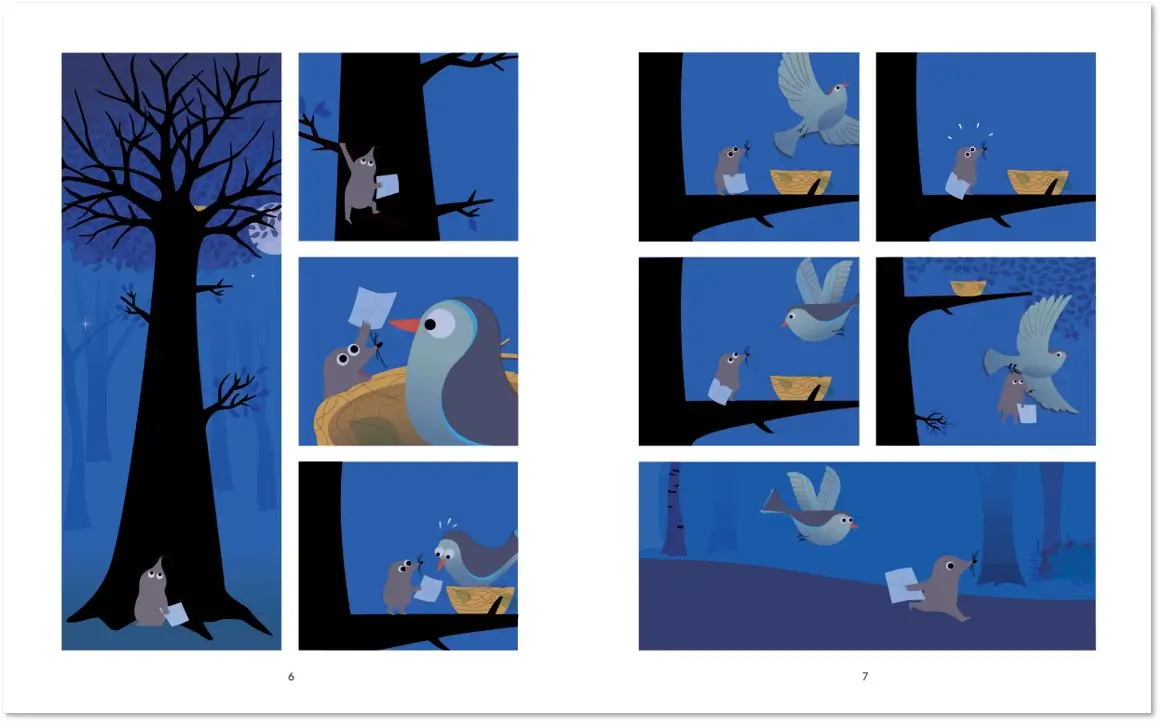 La lettre de minuit - MINI BULLES - BD - Dès 3 ans  - BD - 9782092495360 - page-interieure4