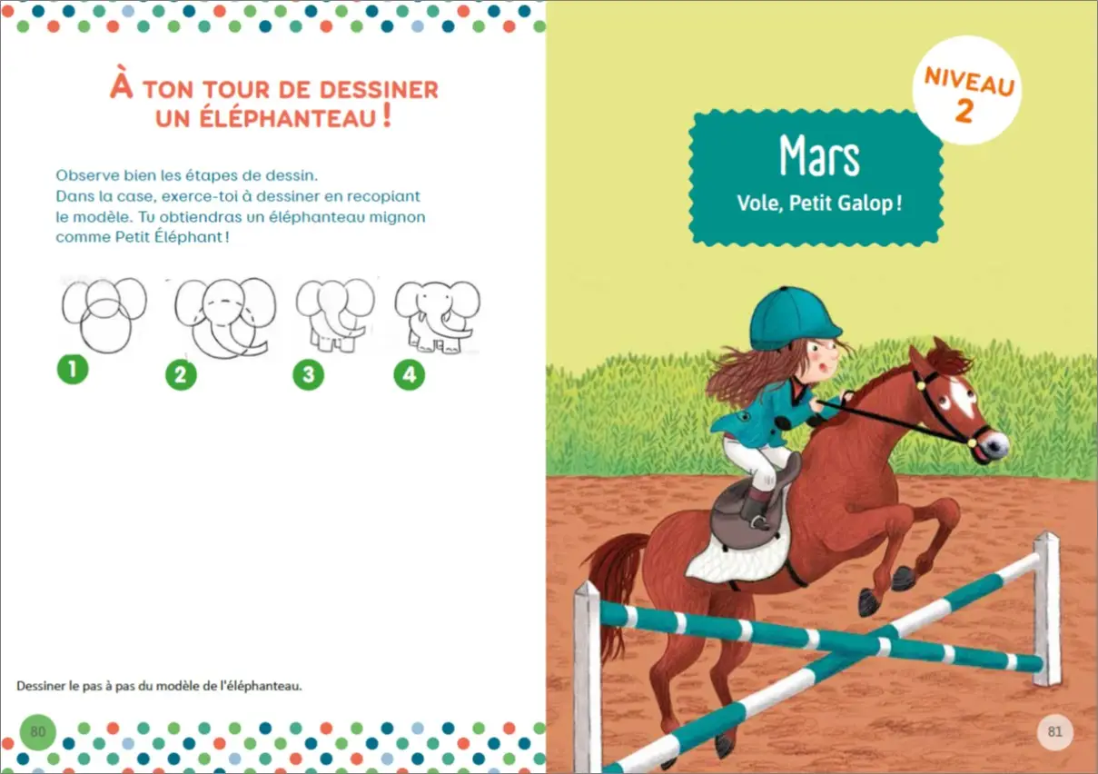 Mon année de CP avec les animaux de Lou : Une histoire par mois pour entrer dans la lecture ! Dès 6 ans - Roman - 9782092595787 - page intérieure4