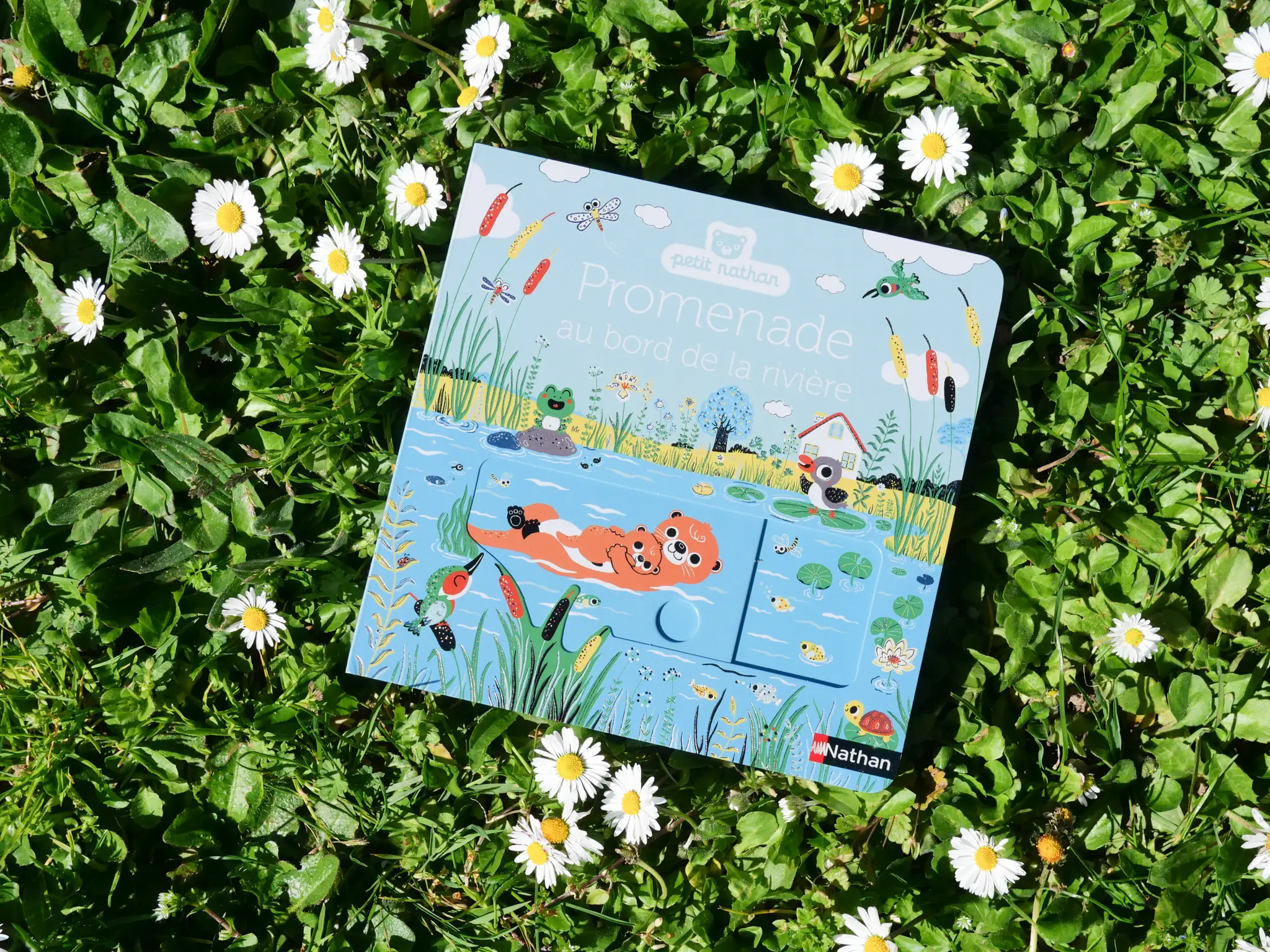 Promenade au bord de la rivière -  livre d'éveil animé, pour les bébés dès 6 mois - Livre d'éveil - 9782095013271 - page-intérieure4