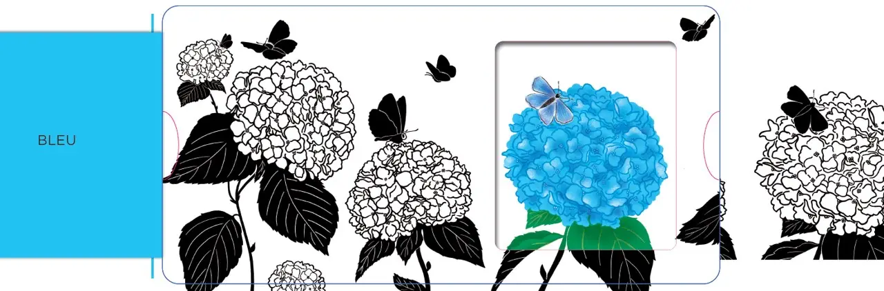 Les couleurs - Un livre en noir et blanc qui passe en couleurs grâce aux animations, pour les bébés des 6 mois. Les belles couleurs - Livre d'éveil - 9782095013844 - page-interieure4