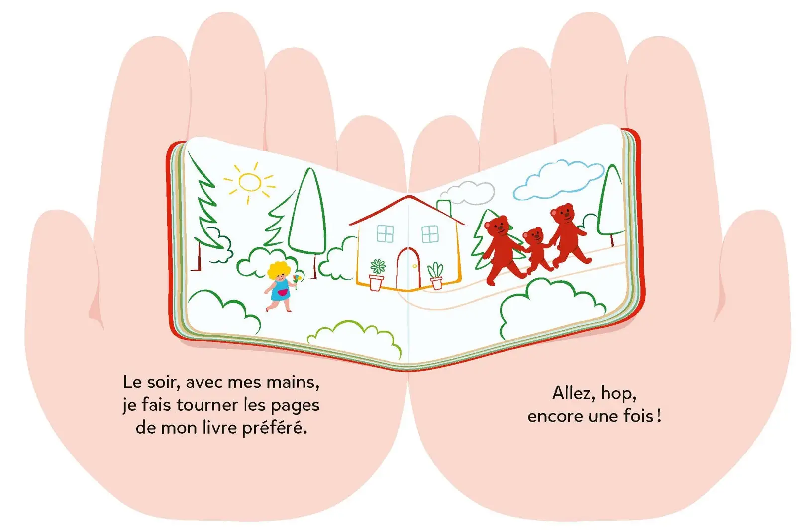 Avec mes mains - Un livre simple et interactif - Dès 2 ans  - Livre d'éveil - 9782095024475 - page-interieure4