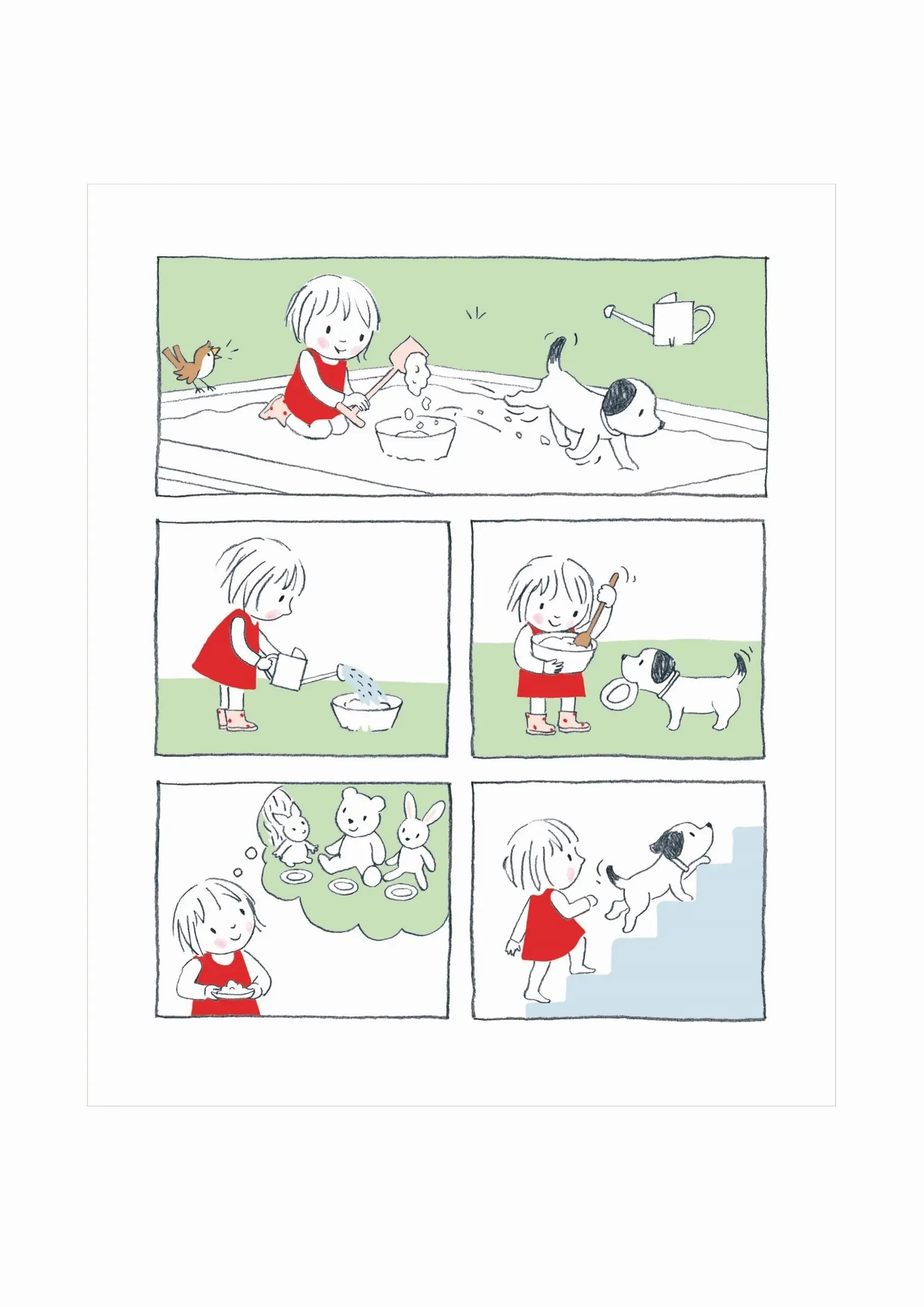 Petiote au jardin - MINI BULLES - Bande dessinée - Dès 3 ans  - BD - 9782095026912 - page-intérieure4