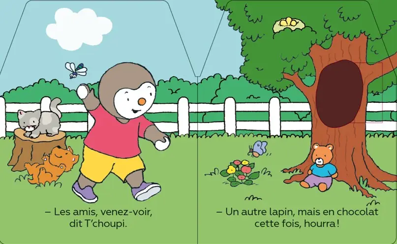 Joyeuses Pâques T'choupi - Dès 2 ans - Livre d'éveil - 9782095029333 - page-interieure4