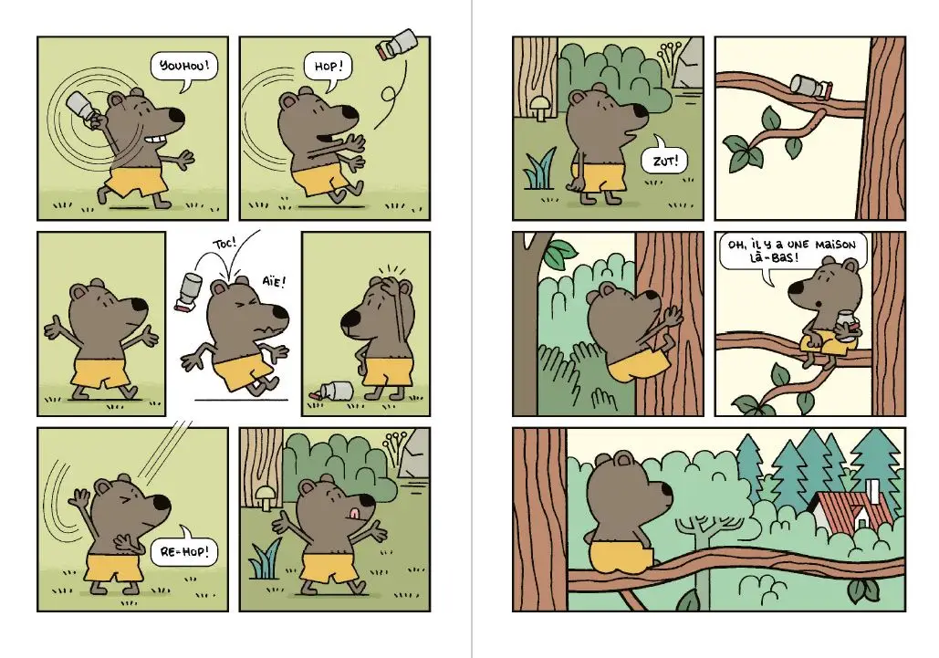 Boucle d'or et les 3 ours - Le jour d'après...la suite incroyable (mais vraie !) du conte - BD - Dès 5 ans  - BD - 9782095030742 - page-interieure4