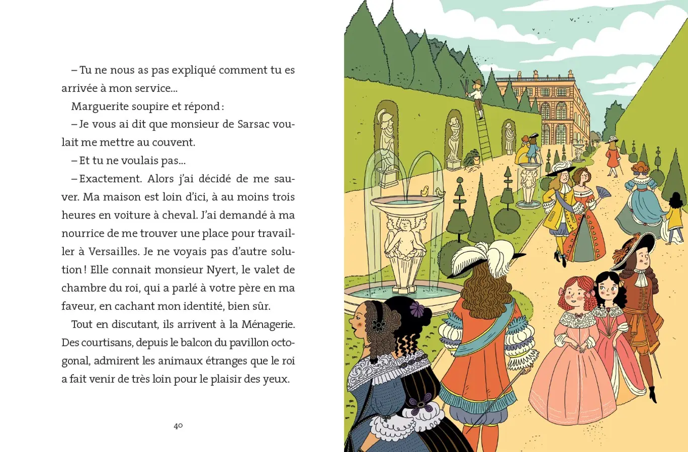 Mystère à Versailles - tome 1 - Le secret de Margot - Dès 7 ans - Roman - 9782095066345 - page-interieure4