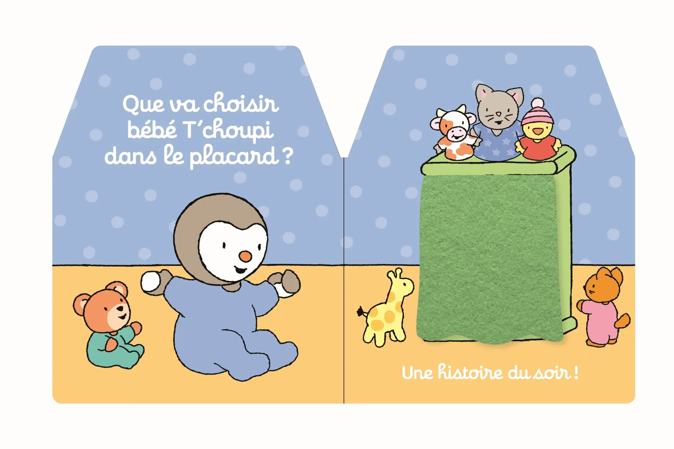 Bébé T'choupi - Bonne nuit ! - livre coucou/caché - Dès 6 mois - Livre d'éveil - 9782092492529 - page intérieure5