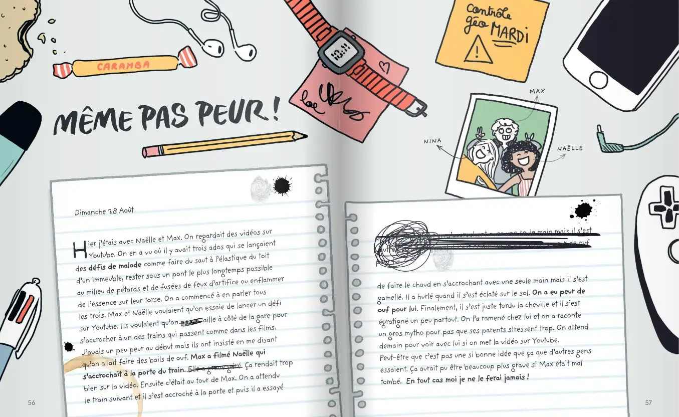 C'est (pas) moi, c'est mon cerveau ! Pour enfin comprendre ce qui se passe  dans la tête d'un ado ! Dès 10 ans - Livre documentaire - 9782092496961 - page-interieure5