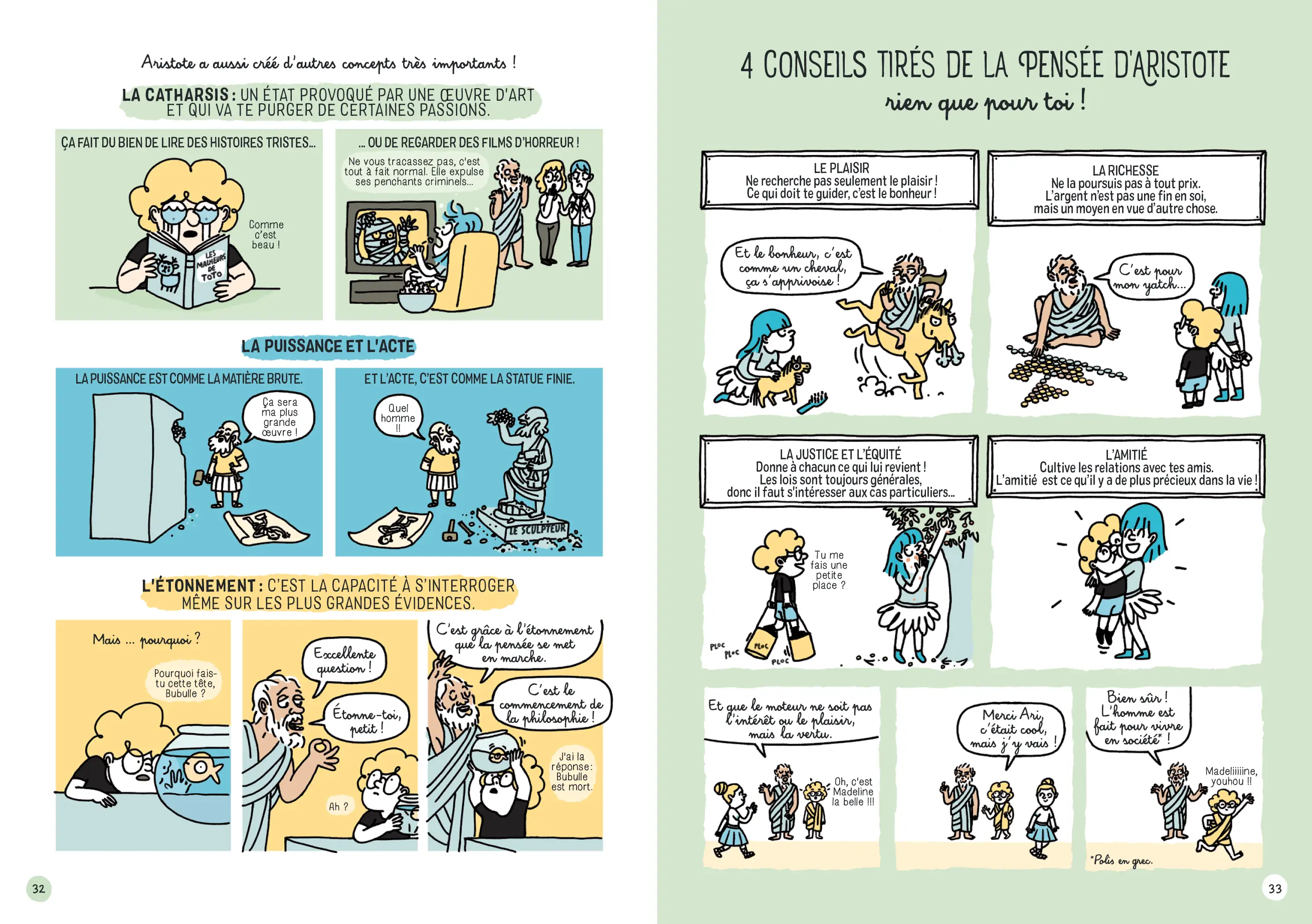 Les vrais sages sont des rebelles - De l'Antiquité à aujourd'hui, ce que les philosophes ont encore à nous apprendre - BD - Dès 9 ans  - BD - 9782092594292 - page intérieure5