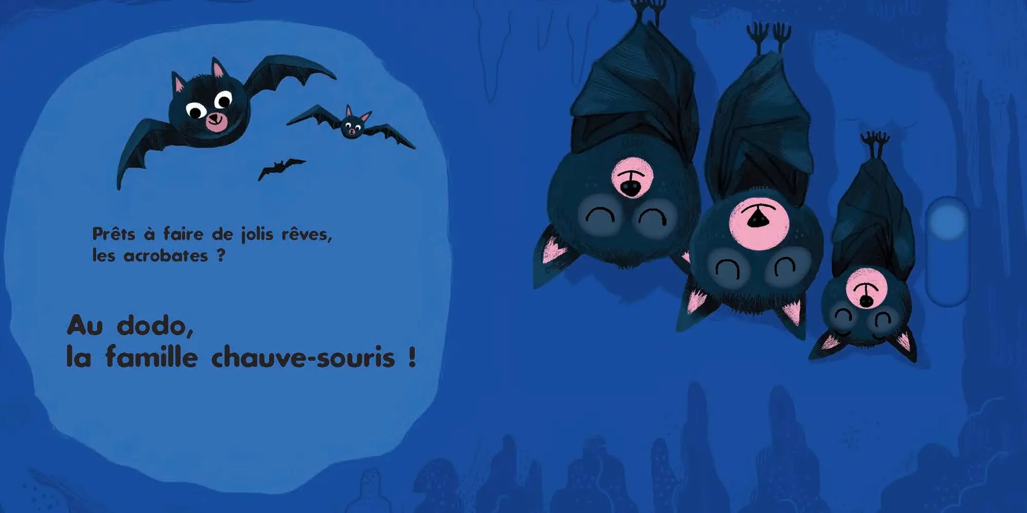 Au dodo - les amis de la forêt - Livre animé Dès 6 mois - Pour accompagner le rituel du coucher des bébés - Livre d'éveil - 9782092595817 - page intérieure5