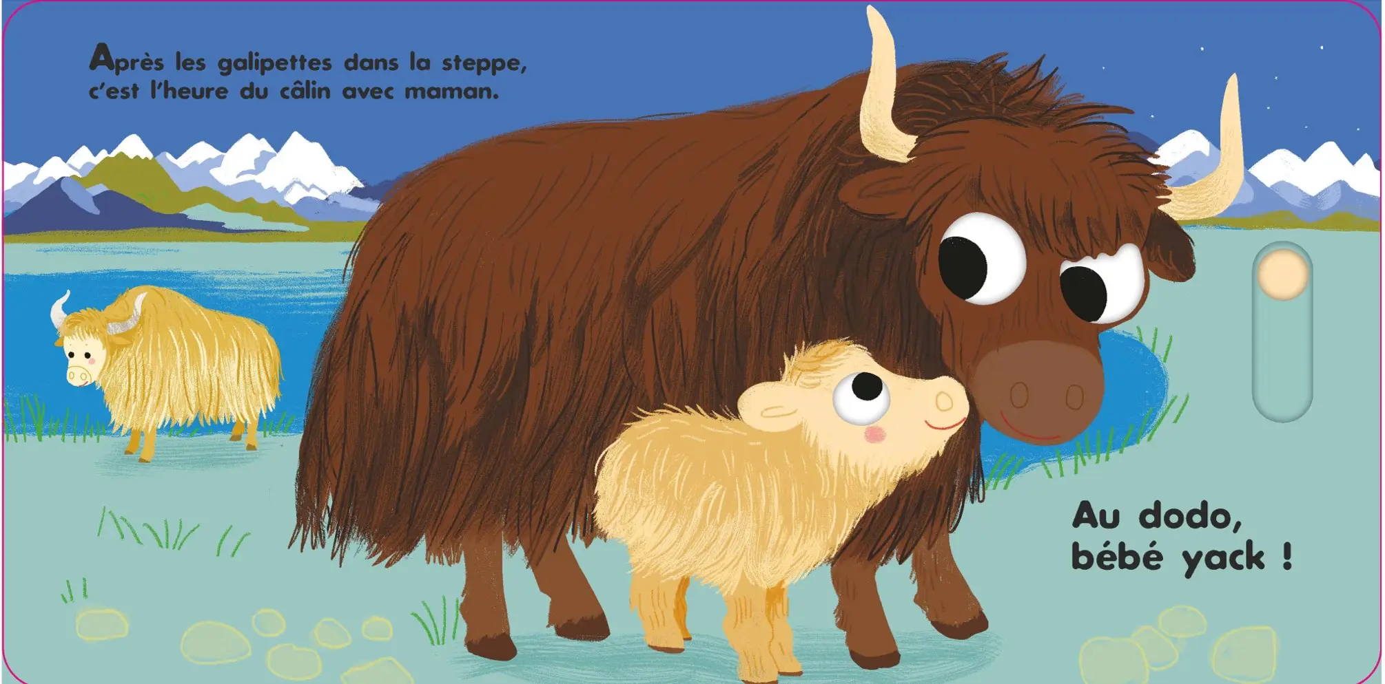 Au dodo - les amis autour du monde - Livre animé Dès 6 mois - Pour accompagner le rituel du coucher des bébés - Livre d'éveil - 9782095013639 - page-interieure5