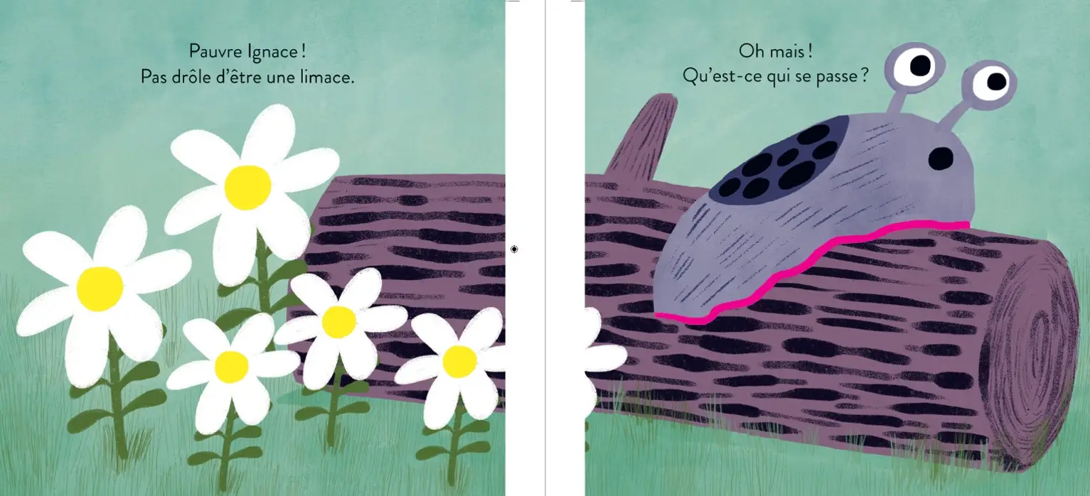 Ignace la limace qui voudrait bien qu'on l'embrasse - Album - Dès 3 ans - Album(s) - 9782095014384 - page-interieure5