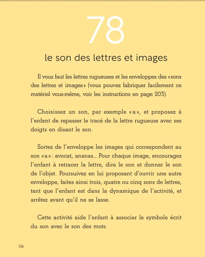 100 activités Montessori pour préparer mon enfant à lire et à écrire - De 2 à 6 ans -  - 9782095016227 - page-interieure5