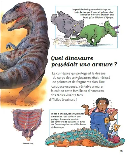 Au temps des dinosaures - Questions/Réponses - doc dès 7 ans - Livre documentaire - 9782092492840 - page intérieure6