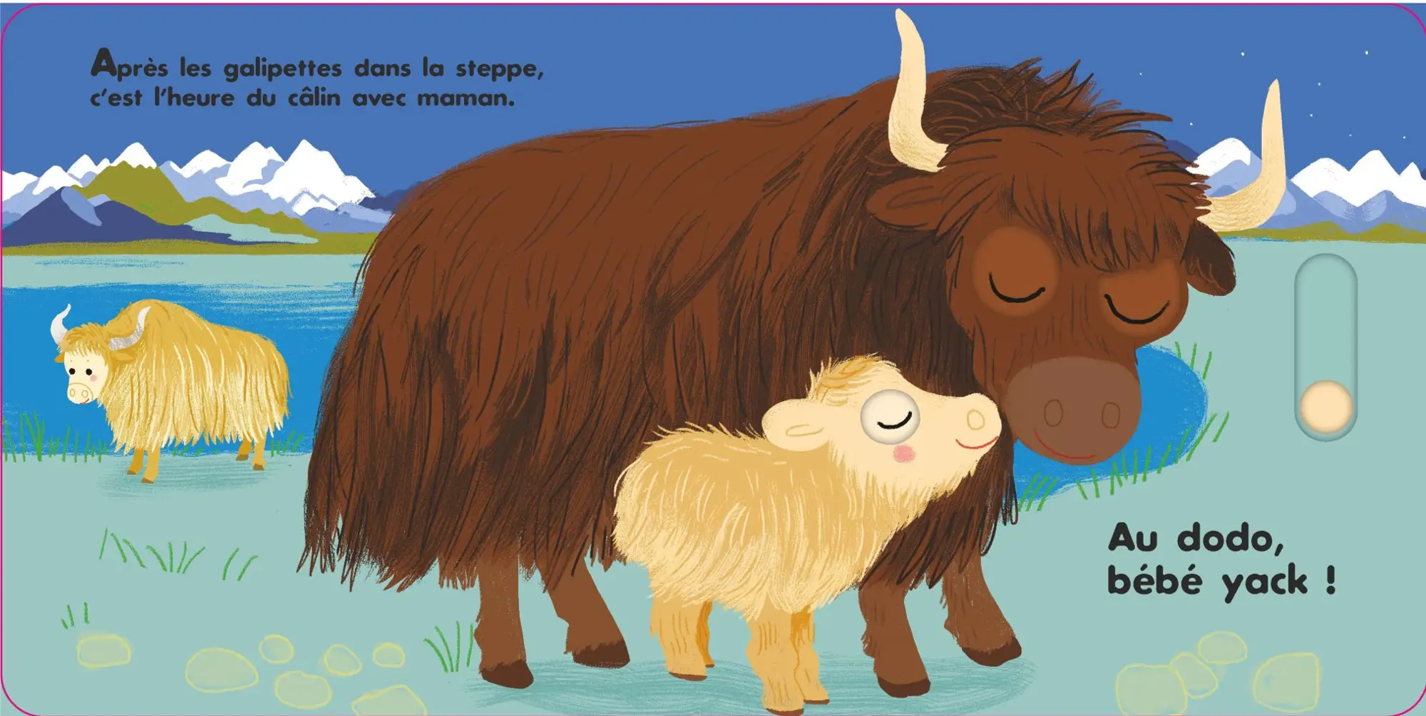 Au dodo - les amis autour du monde - Livre animé Dès 6 mois - Pour accompagner le rituel du coucher des bébés - Livre d'éveil - 9782095013639 - page-interieure6