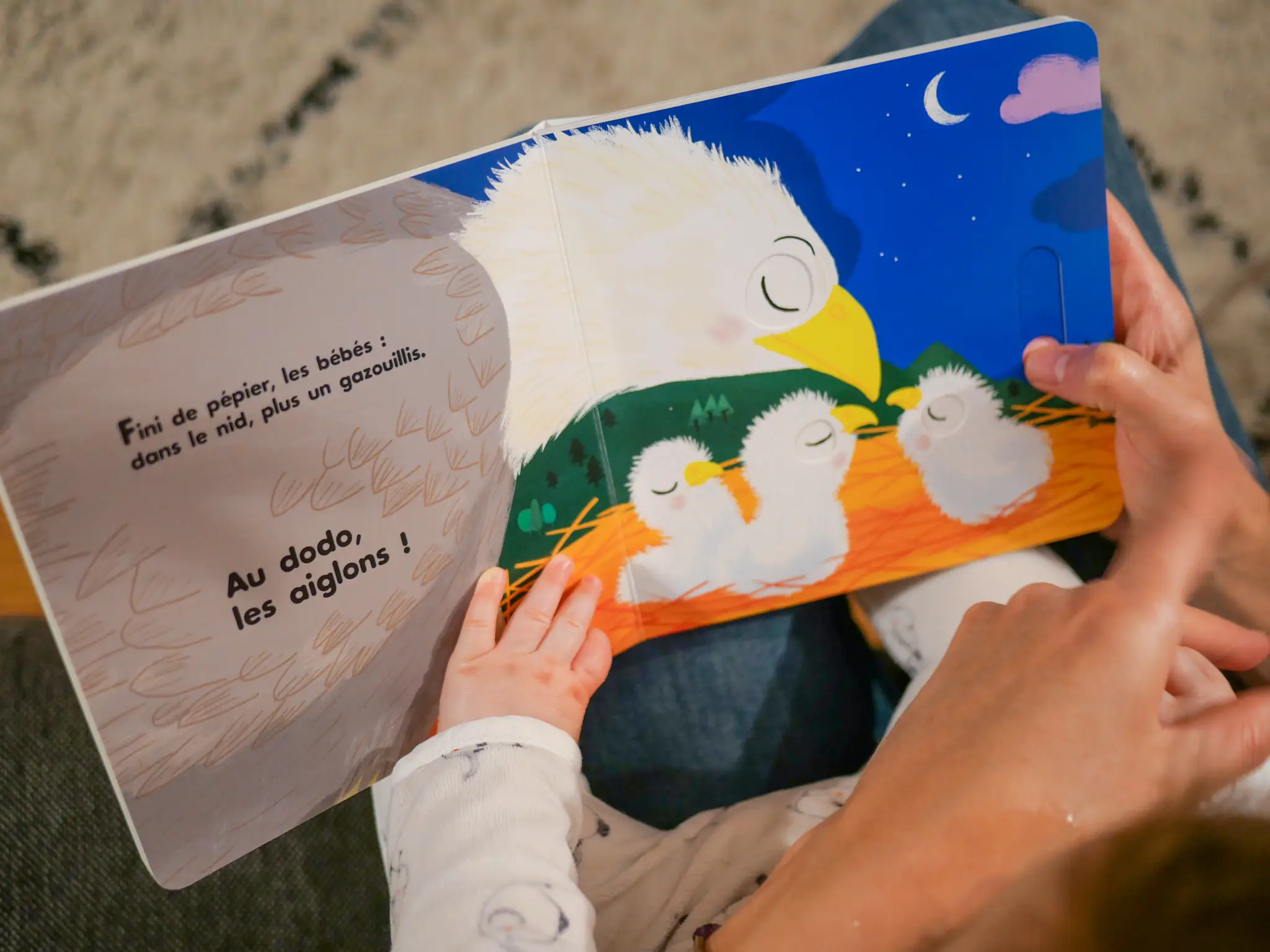 Au dodo - Les amis de la montagne - Livre animé Dès 6 mois - Pour accompagner le rituel du coucher des bébés - Livre d'éveil - 9782095013646 - page-intérieure6