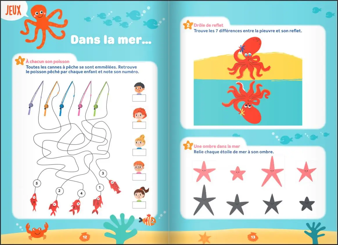 Cahier de Vacances 2026 de la Moyenne Section vers la Grande Section - Maternelle 4-5 ans  - Cahier de vacances - 9782091932545 - page-interieure7