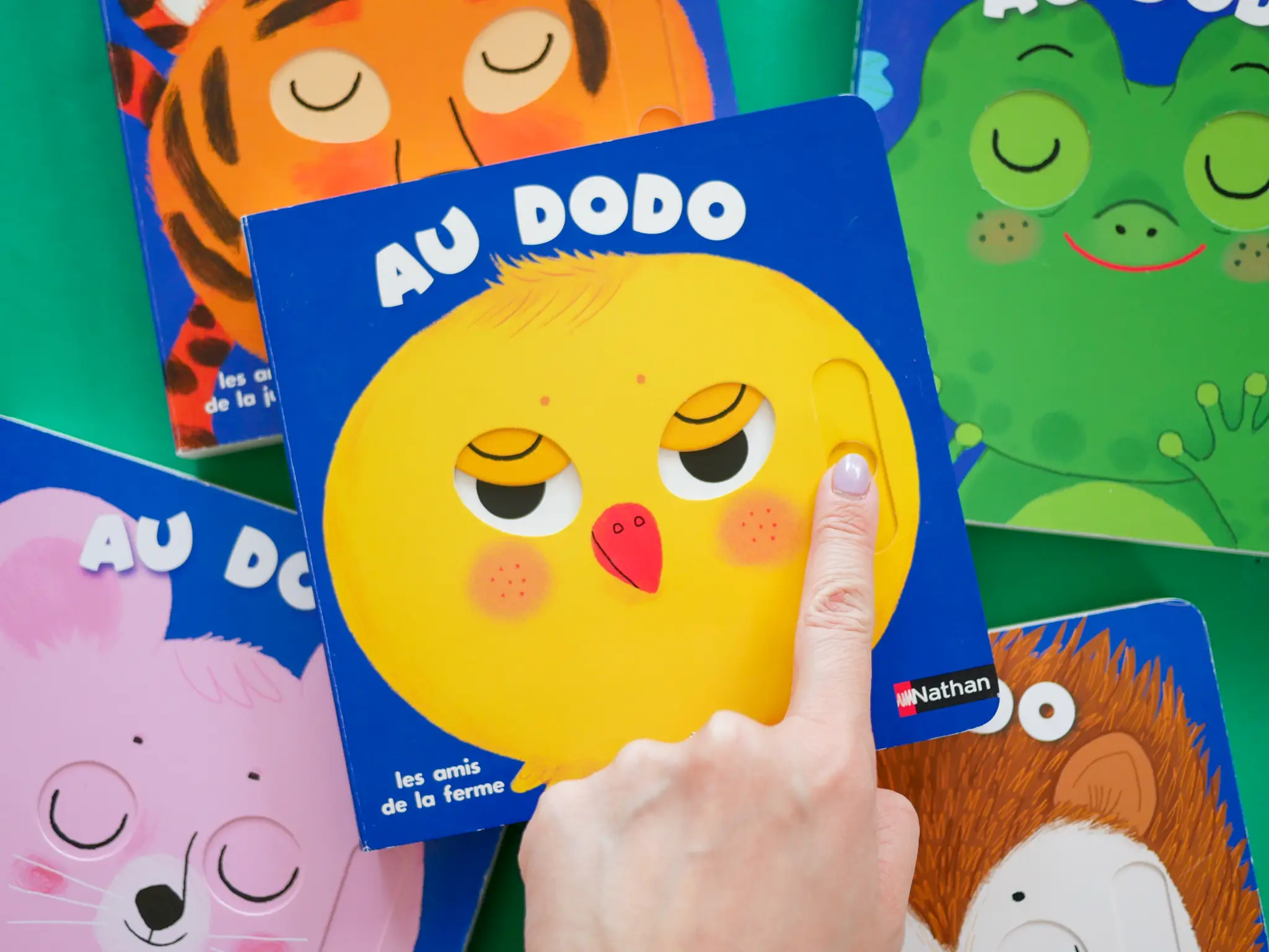 Au dodo - les amis de la ferme- Livre animé Dès 6 mois - Pour accompagner le rituel du coucher des bébés - Livre d'éveil - 9782092493830 - page-intérieure8