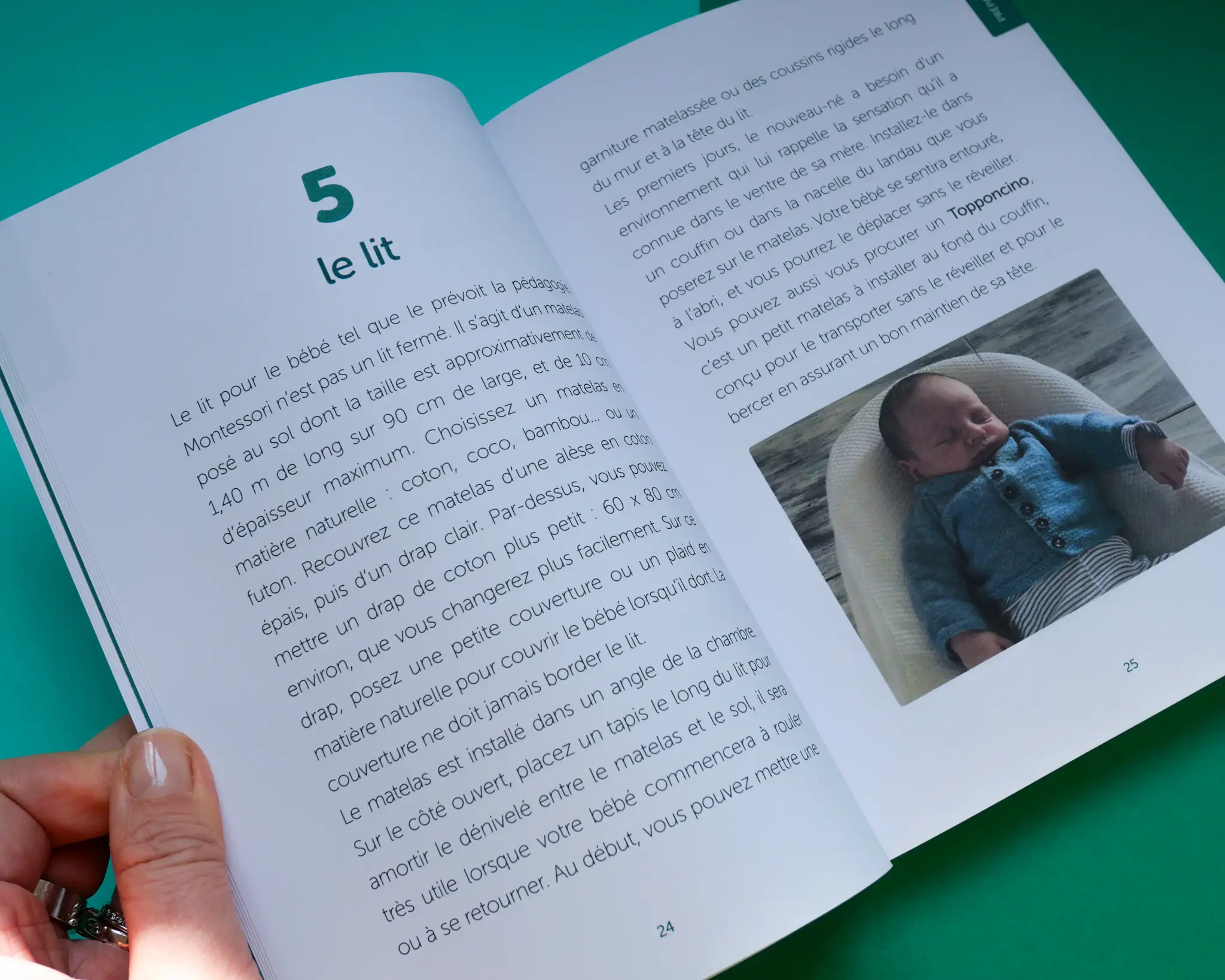 Bébé Montessori - 60 activités pour préparer son univers, l'éveiller et l'aider à faire seul - De la naissance à 15 mois -  - 9782095027858 - page-intérieure8