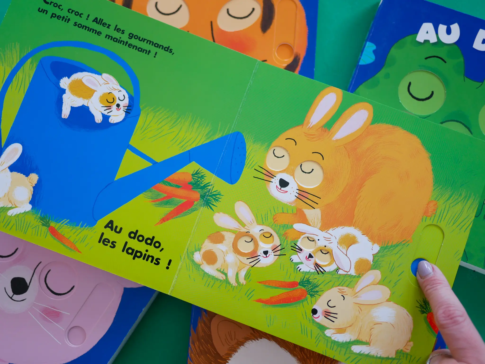 Au dodo - les amis de la ferme- Livre animé Dès 6 mois - Pour accompagner le rituel du coucher des bébés - Livre d'éveil - 9782092493830 - page-intérieure9